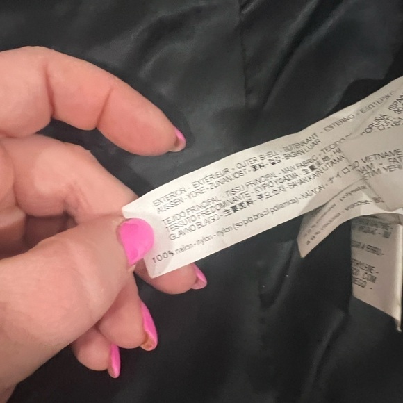 Zara Women's Duck Down Black Puffer Coat Jacket XS - Picture 5 of 14